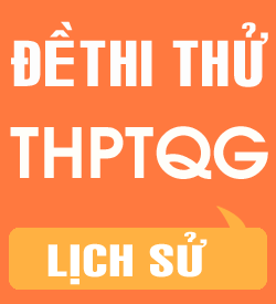 Đề thi thử THPTQG Lịch sử